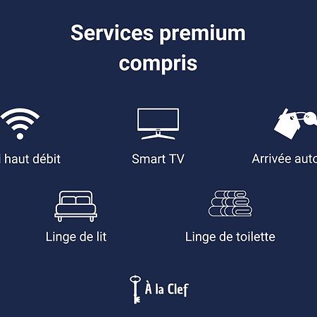 A La Clef - Charmant Studio Proche Gare Et Centre - Ideal Pro & Couple - Wifi Le Mans Exteriér fotografie